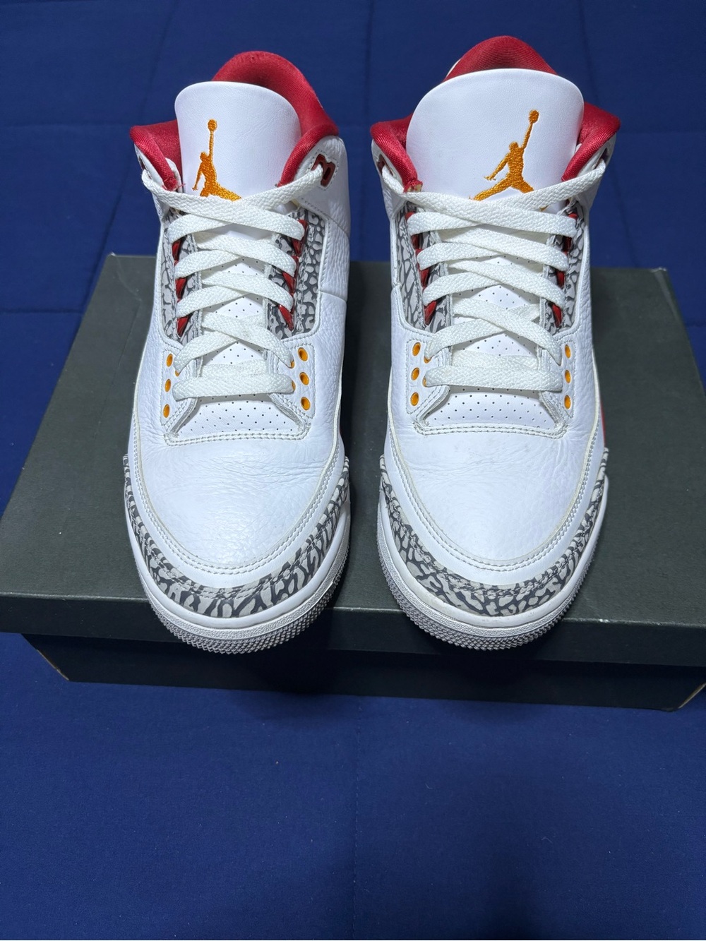 Jordan 3 Retro Cardinal Red 2022 Size 9